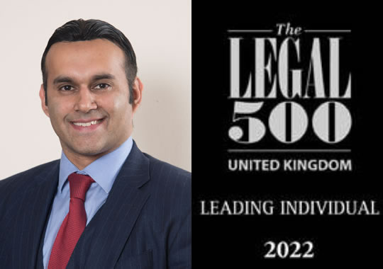 Legal 500 leading individual